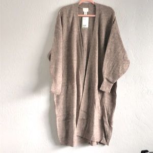 H&M duster cardigan sweater XXL